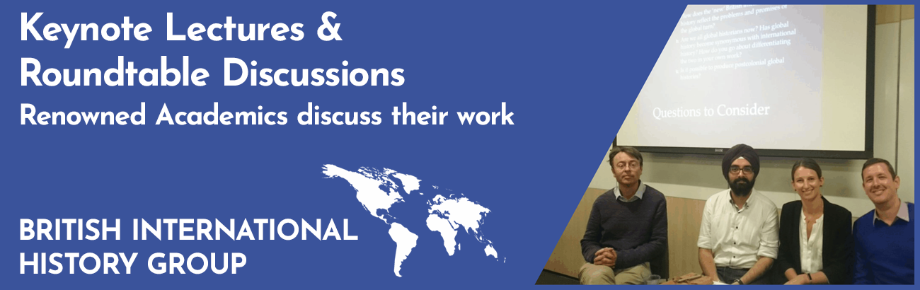 A rotating advert promoting BIHG's Roundtable Discussions, conferences and Membership offerings